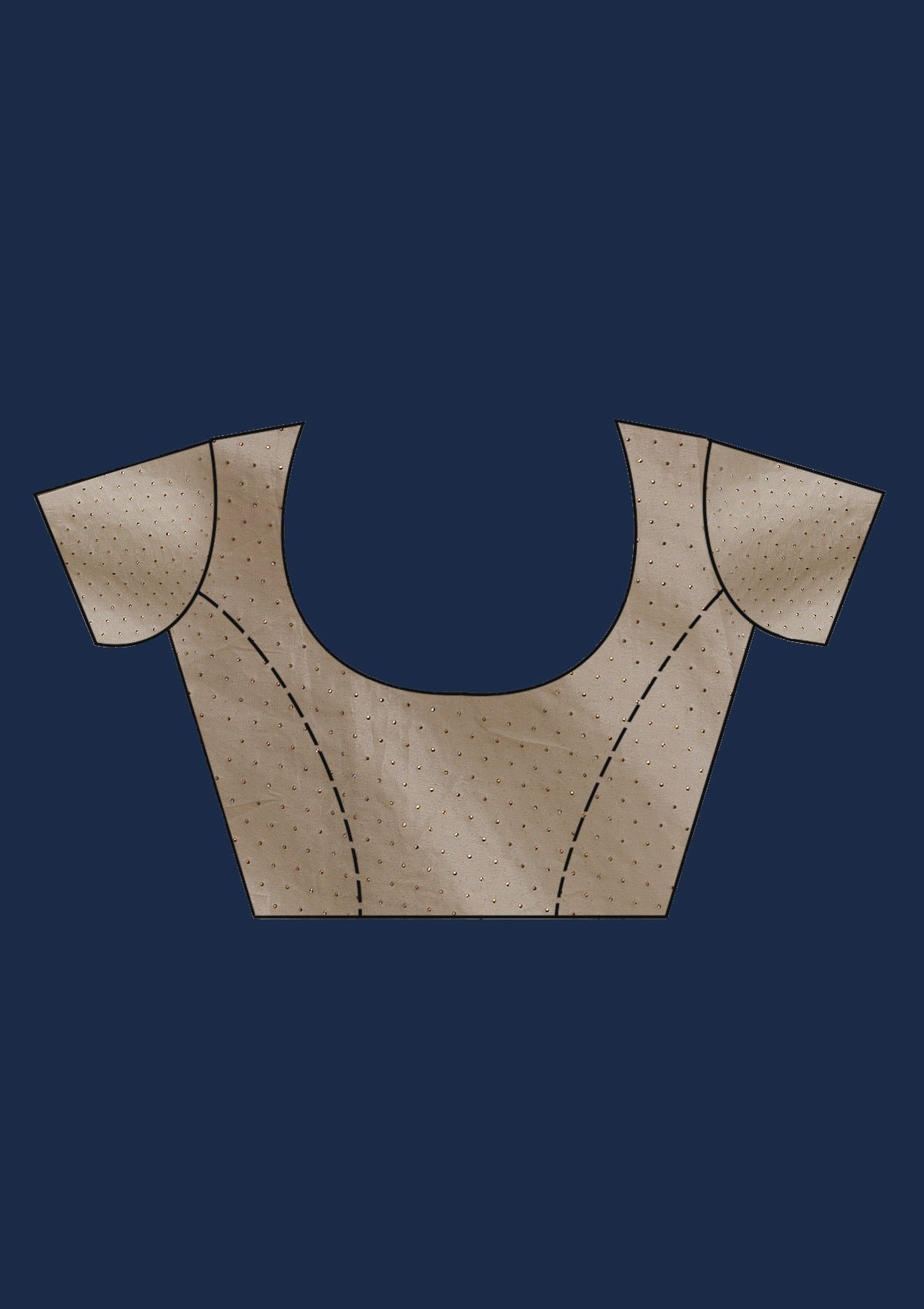 Glistening Pista Green Georgette Saree with Dazzling Sequins - Image 8